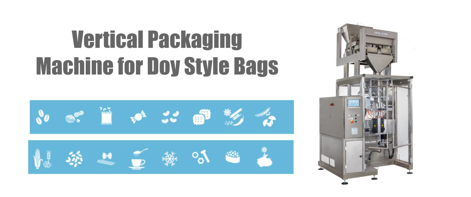 Packaging Machine for Doy Style With or Without Zip
