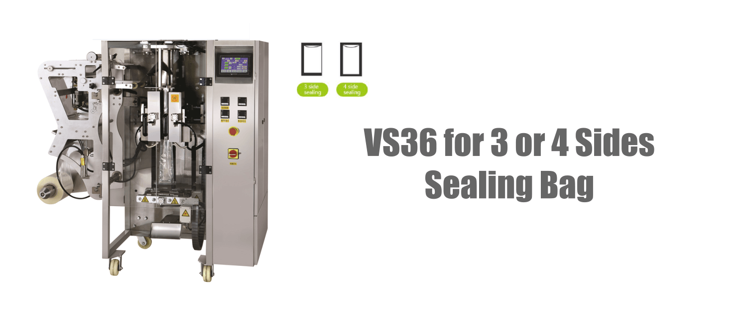 VS36 for 3 sides sealing bag